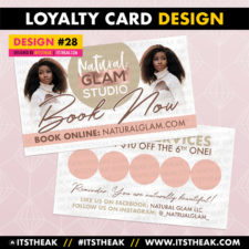 Loyalty Card Design #28