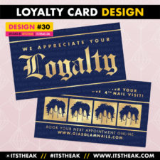 Loyalty Card Design #30