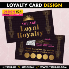 Loyalty Card Design #34