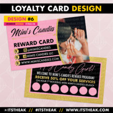 Loyalty Card Design #6