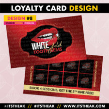 Loyalty Card Design #8