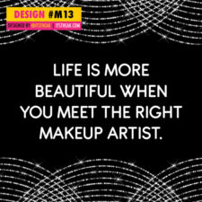 Makeup Social Media Graphic Design #13