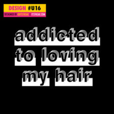 Natural Hair Social Media Graphic Design #16