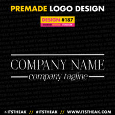 Premade Logo Design #187