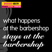 Stylist Barber Social Media Graphic Design #19
