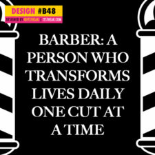 Stylist Barber Social Media Graphic Design #48