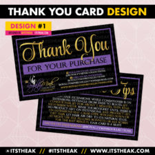 Thank You Card Design #1
