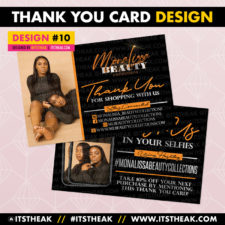 Thank You Card Design #10