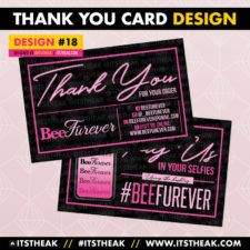 Thank You Card Design #18