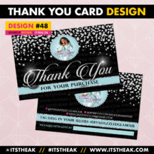 Thank You Card Design #48