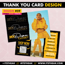 Thank You Card Design #59