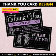 Thank You Card Design #63