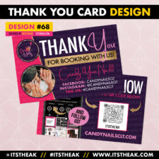 Thank You Card Design #68