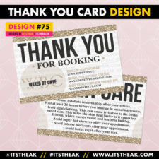 Thank You Card Design #75