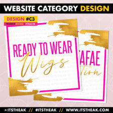 Website Category Design #3
