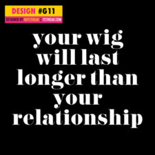 Wig Social Media Graphic Design #11