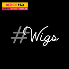 Wig Social Media Graphic Design #3