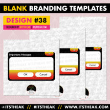 Blank Branding Templates ITSTHEAK 38a