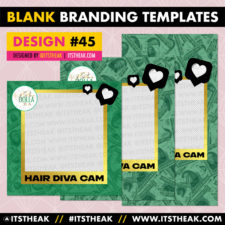 Blank Branding Templates ITSTHEAK 45
