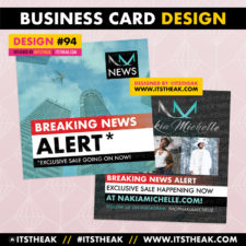 Business Card Design #94