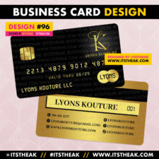 Business Card Design #96