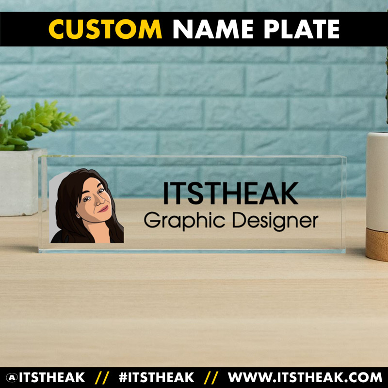Custom Name Plate, Custom Nameplates