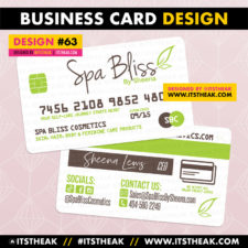 Business Card Design #63a
