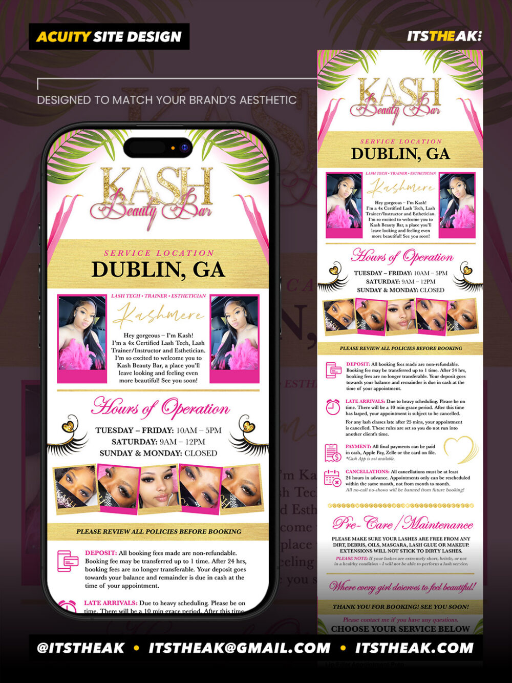 Acuity Site Design