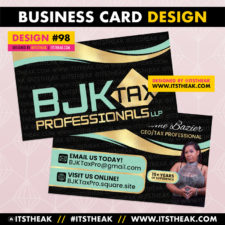 Business Card Design #98