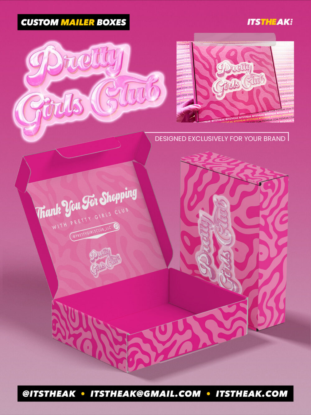 Custom Mailer Boxes
