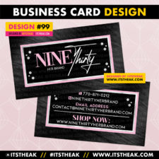 Business Card Design #99