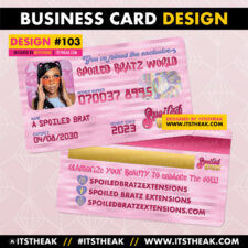Business Card Design #103