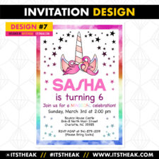 Invitation Design #7a