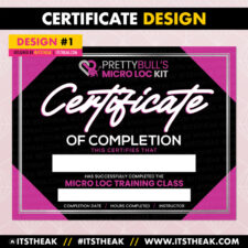 Certificate Design #1a