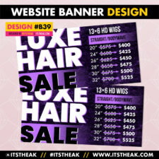 Website Banner Design #39