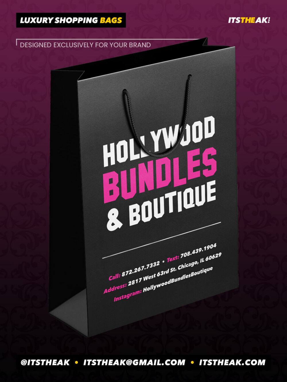 Luxury Shopping Bags