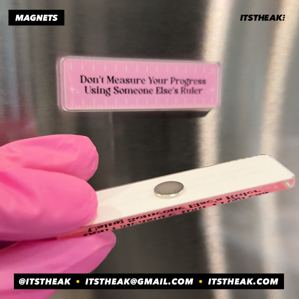 Magnet "Don't Measure Your Progress" - Image 2