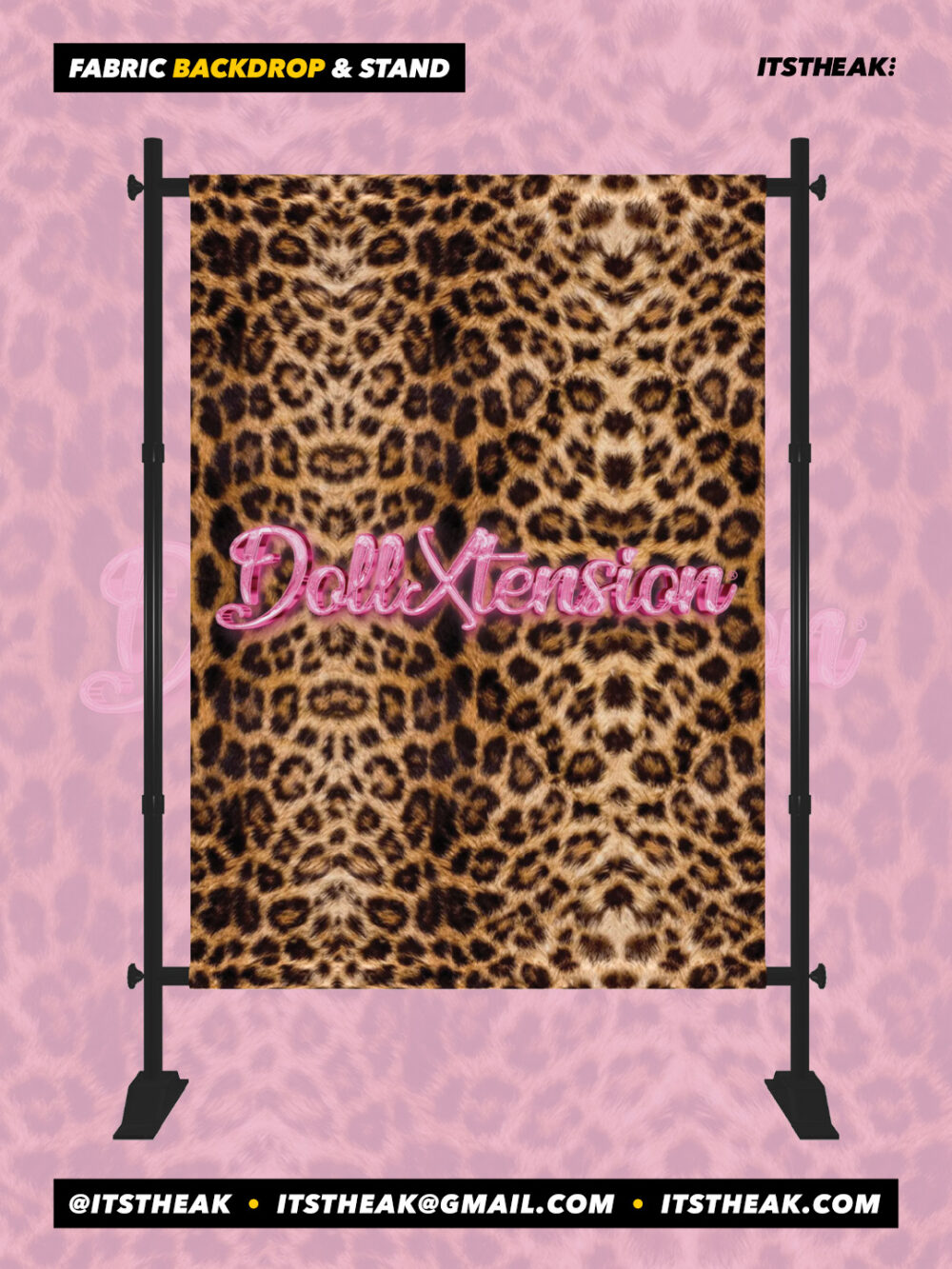 Fabric Backdrop & Stand