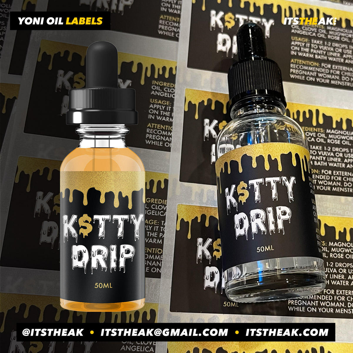 Body Oil Labels - Image 12