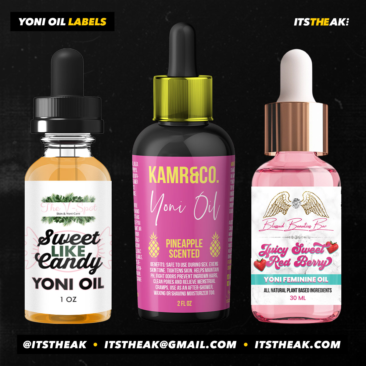 Body Oil Labels - Image 14