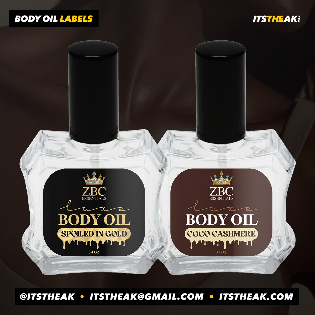 Body Oil Labels - Image 18