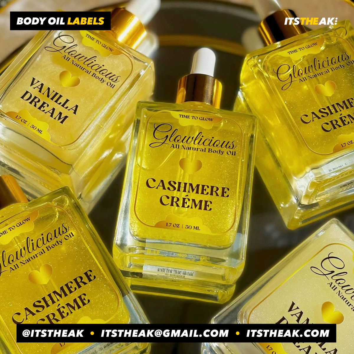 Body Oil Labels - Image 4