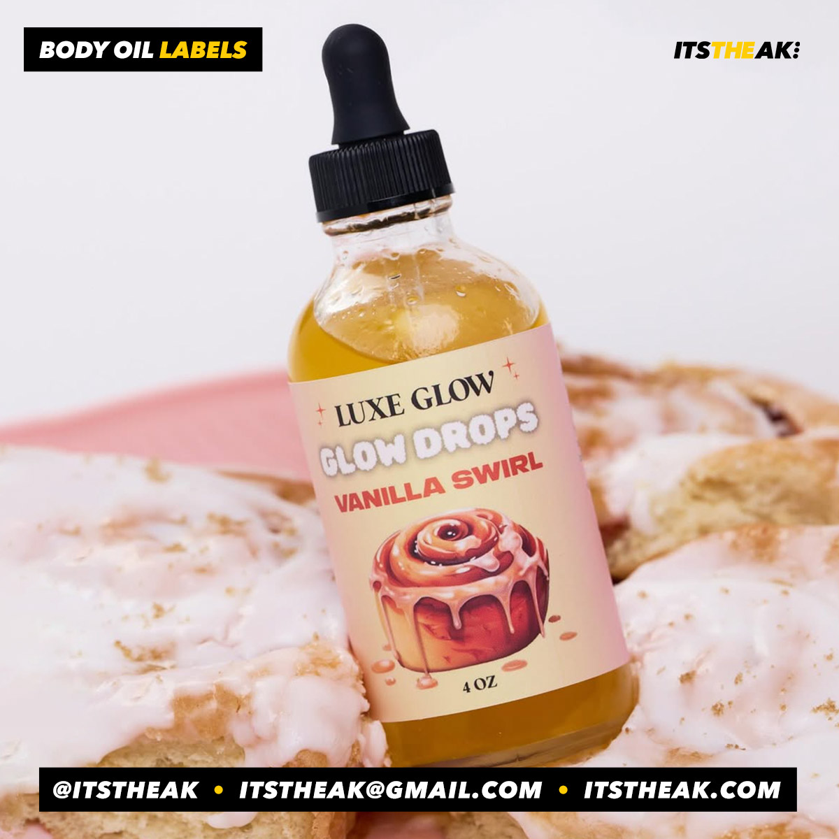 Body Oil Labels - Image 9