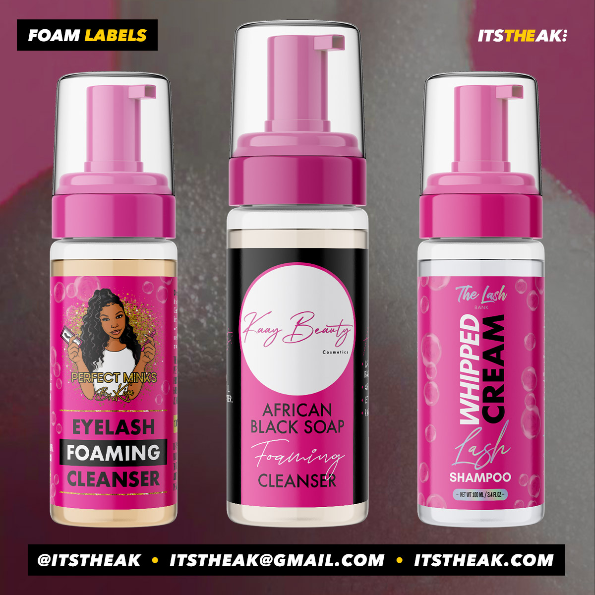 Foam Labels