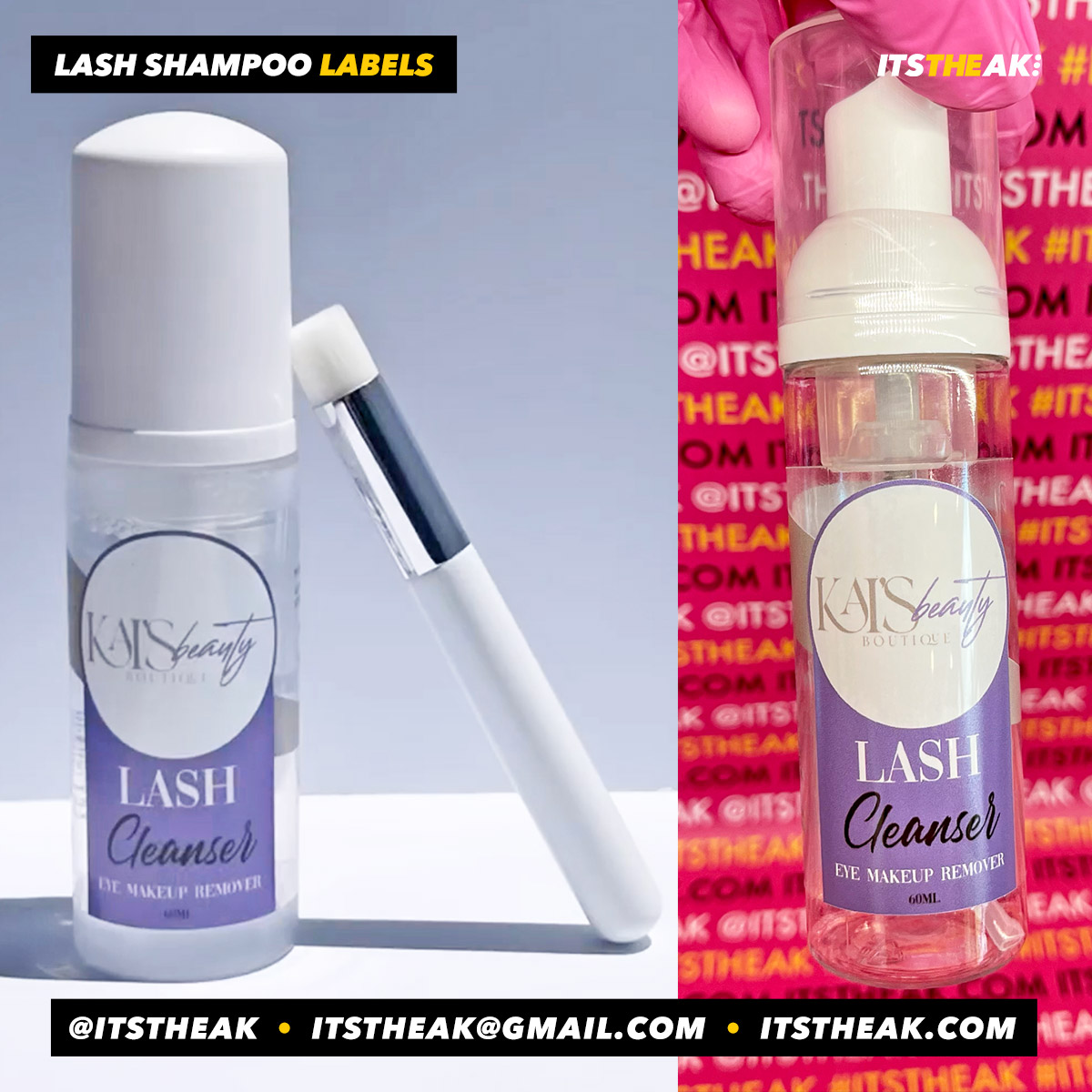 Lash Shampoo Labels - Image 9