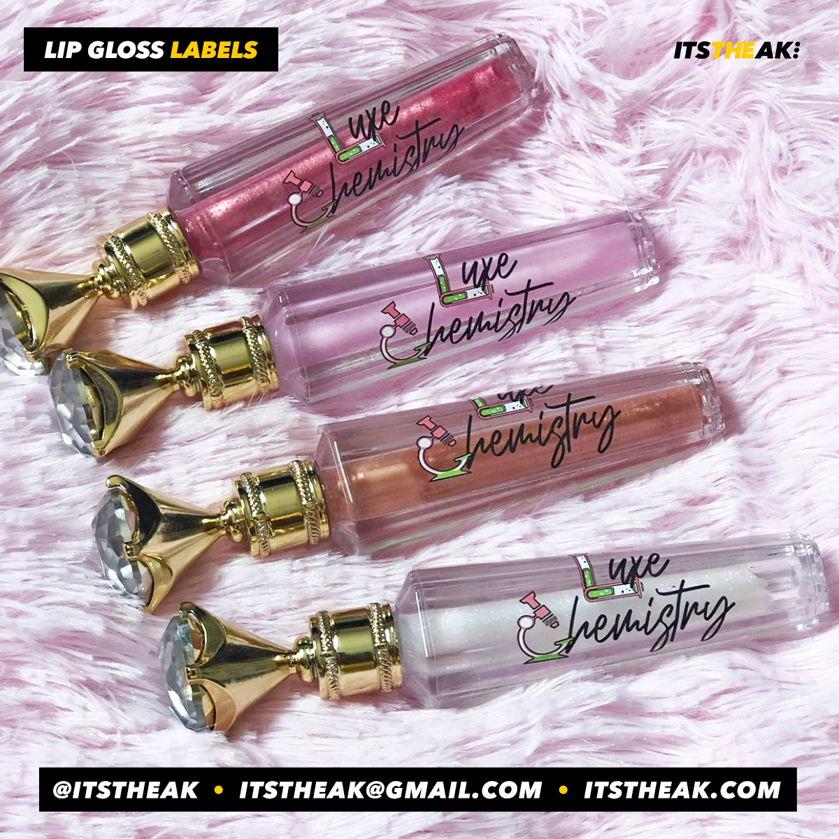 Lip Gloss Labels