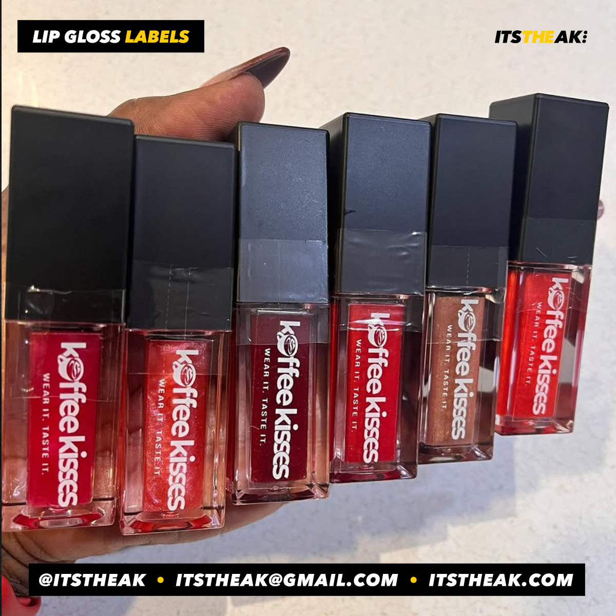 Lip Gloss Labels - Image 2