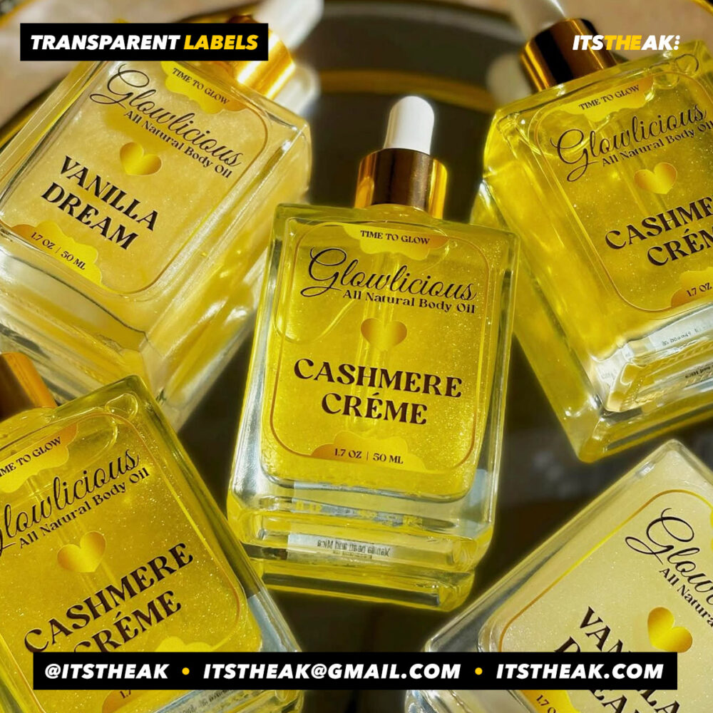 Transparent Product Labels | Custom Clear Label Printing