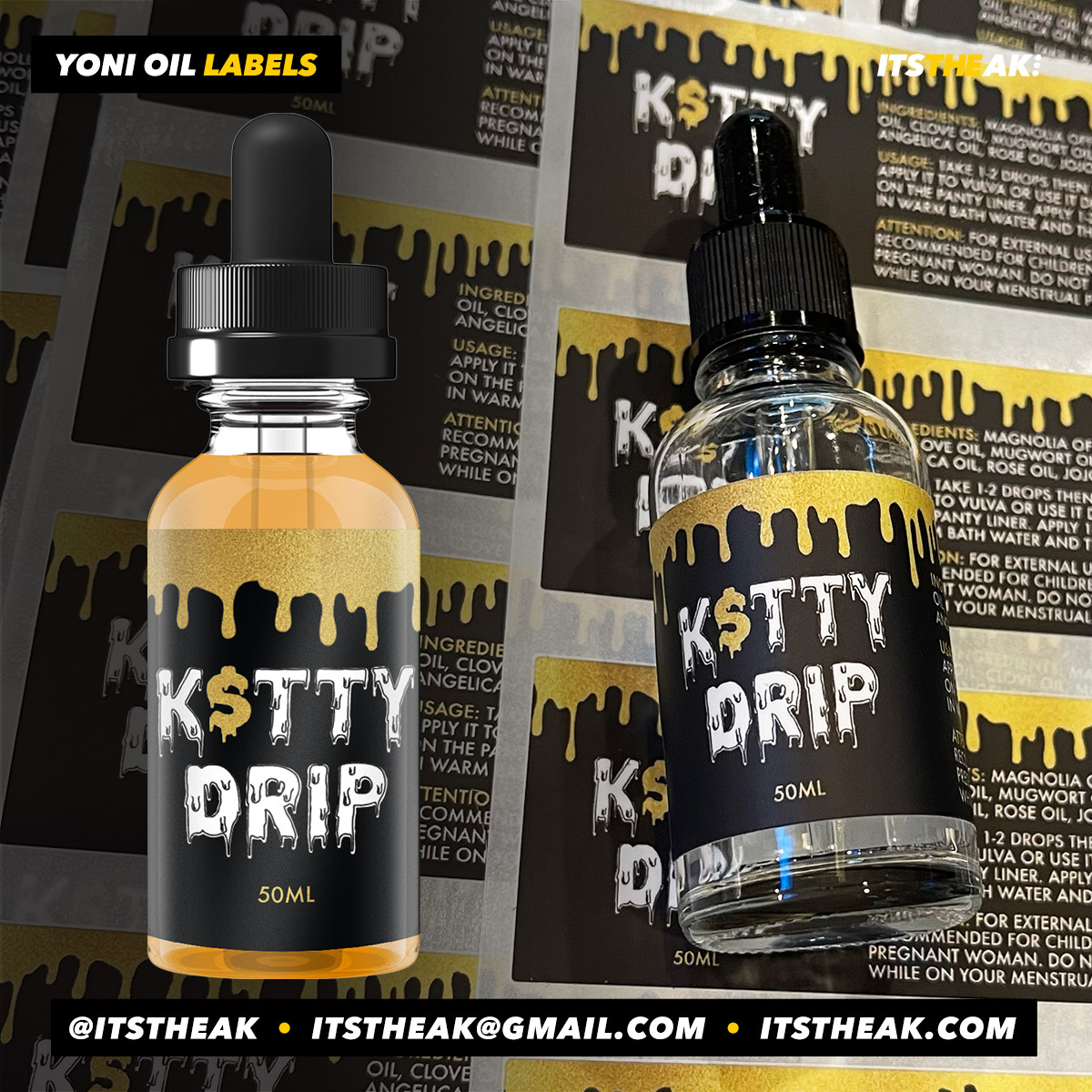 Yoni Oil Labels - Image 3