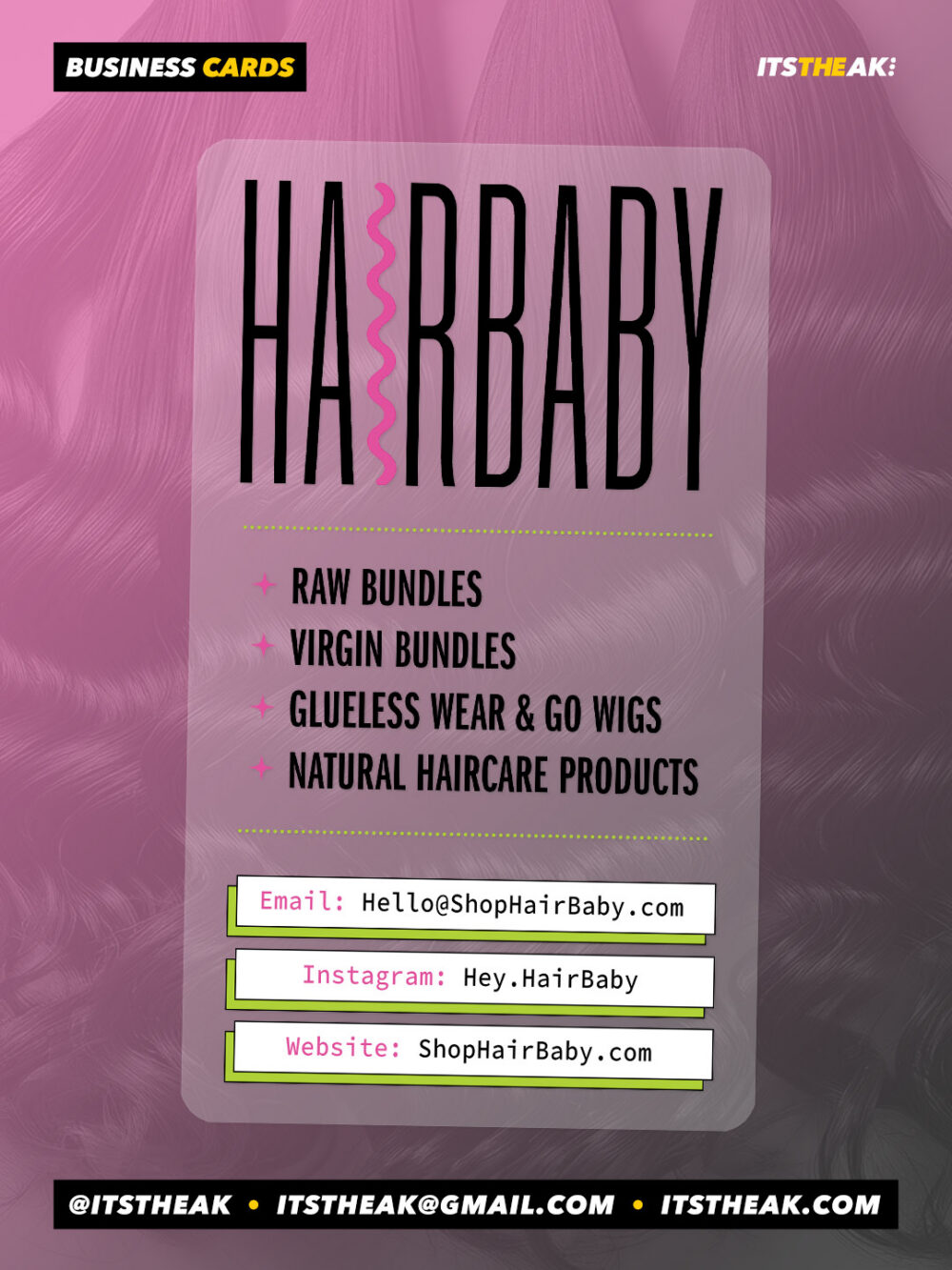 Transparent Plastic Business Cards